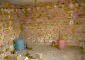 the unfinished premise on the seond floor of the house
