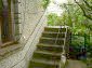 An external staircase