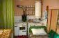 the kitchen