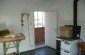 the kitchen