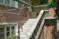 An outer staircase