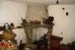 The fireplace