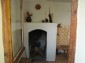 A fireplace