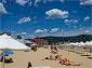 The beach