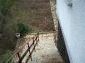 The stairs leading to the second floor
