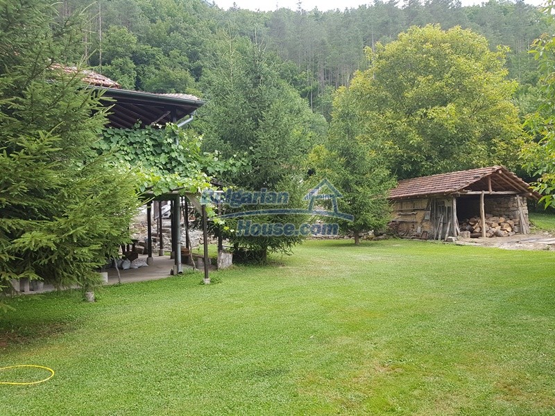 12861:10 - House for sale next to river in forest  50km to Veliko Tarnovo 