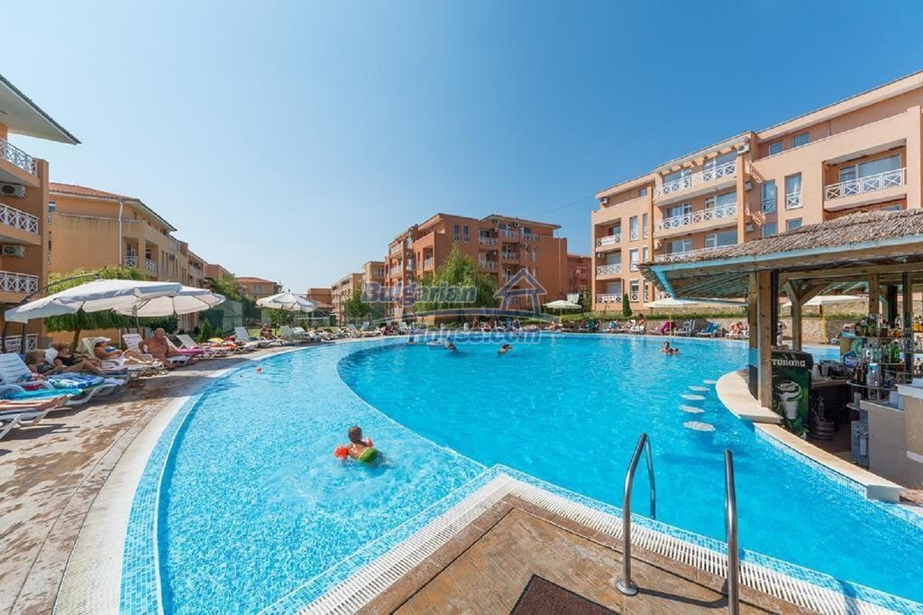 13668:28 - 1 BED apartment near Sunny Beach in well developed complex 