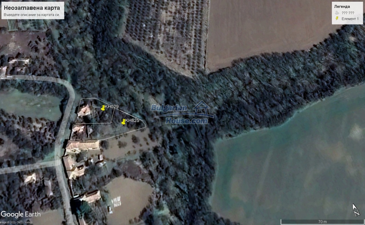 13564:49 - Cheap Bulgarian house 49km to Veliko Tranovo near  fishing lake